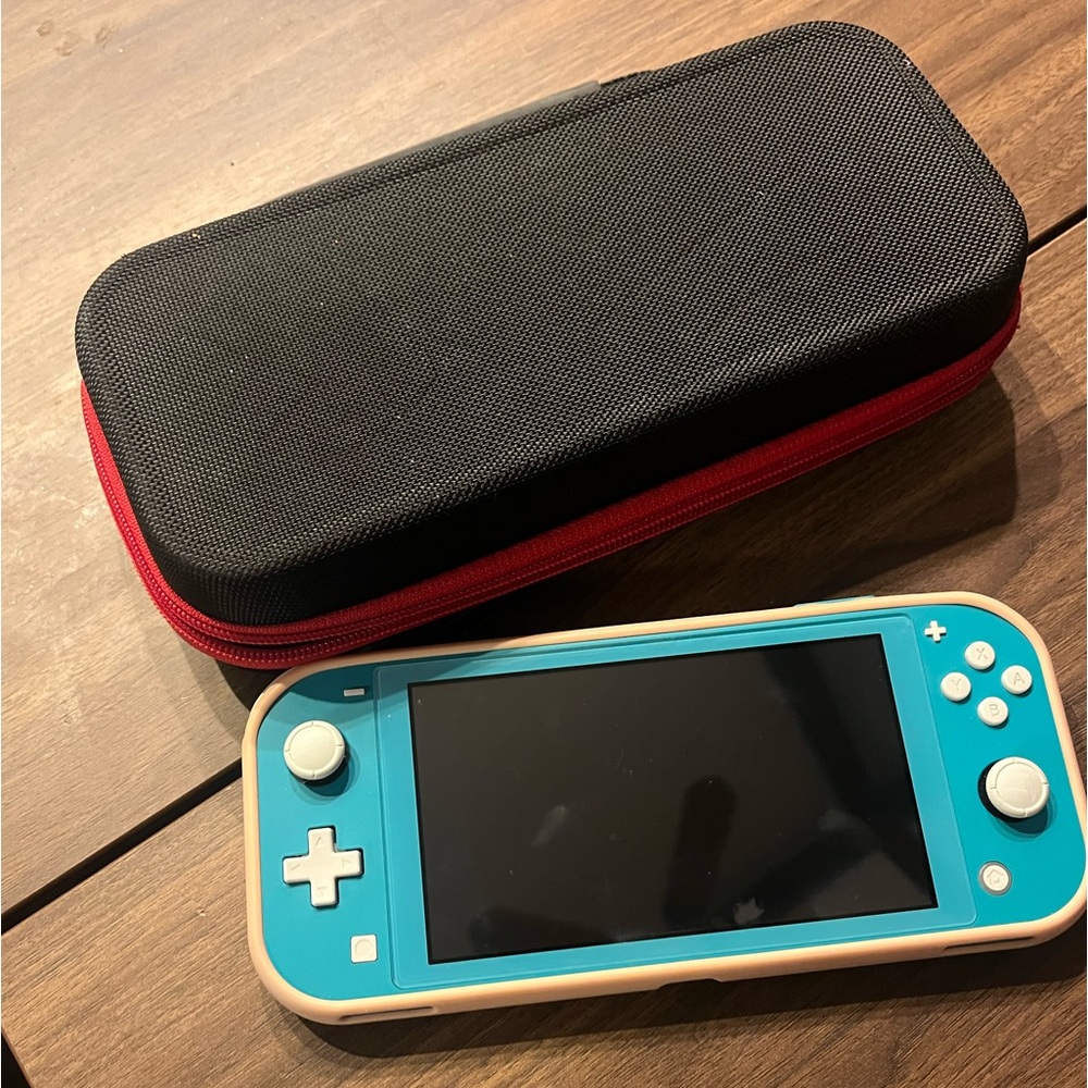Nintendo Switch Lite and Case Great Condition!